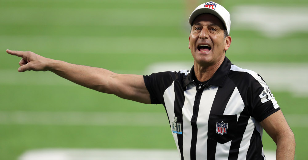 nfl ref Blank Meme Template