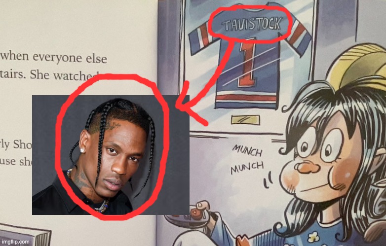 tavisstock | image tagged in travis scott | made w/ Imgflip meme maker