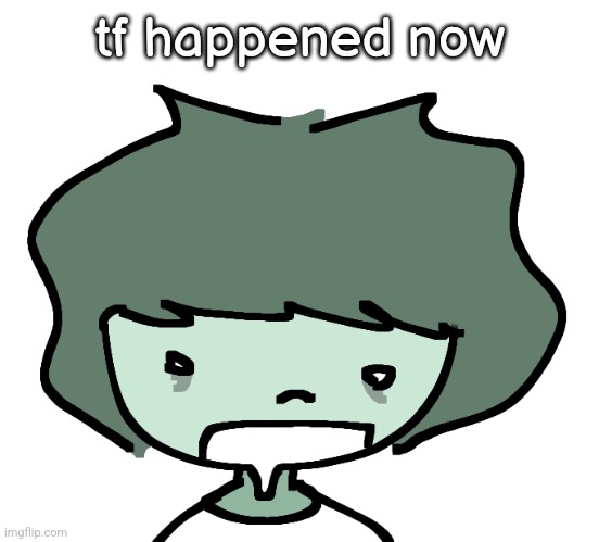 tf happened now | made w/ Imgflip meme maker