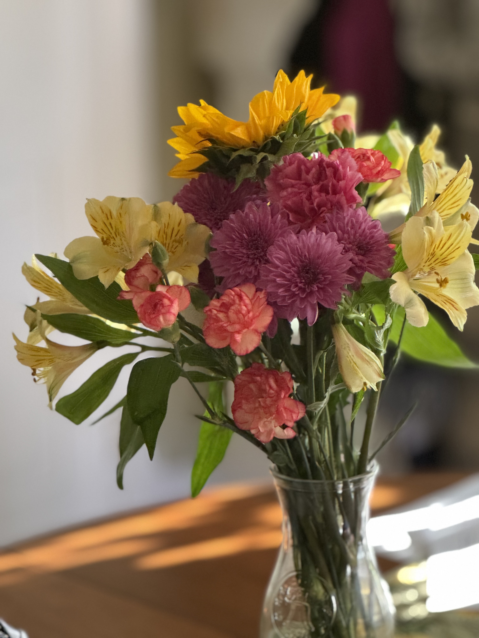 Table flowers Blank Meme Template