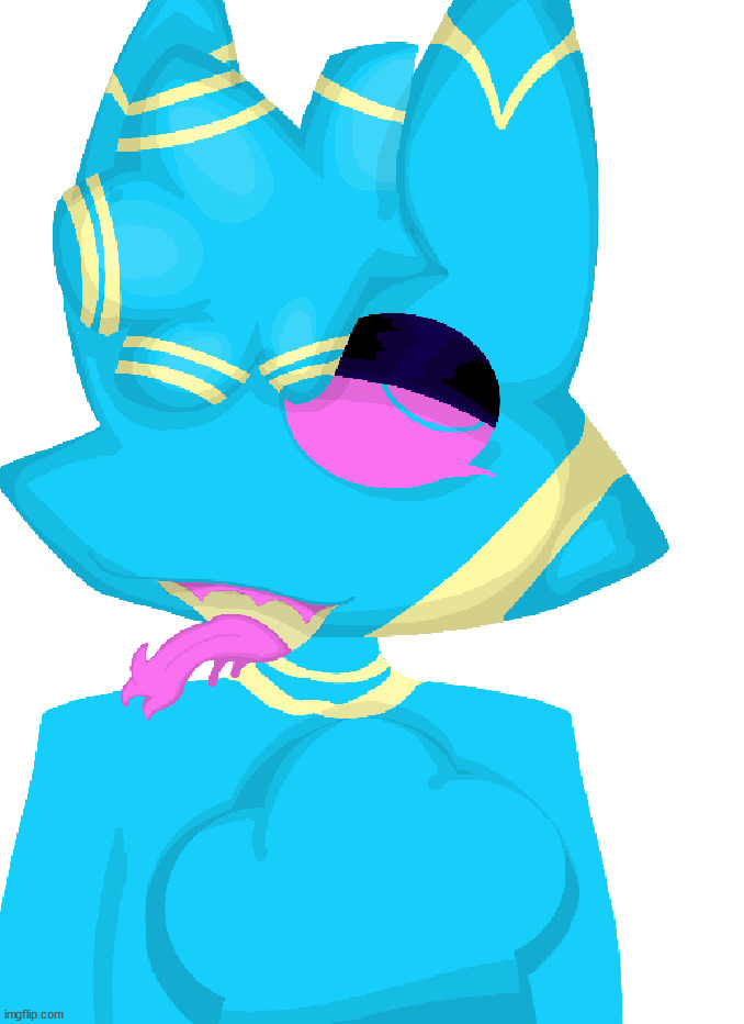 ough look at this cool fanart i got (Sm0keStuff on scratch) | made w/ Imgflip meme maker
