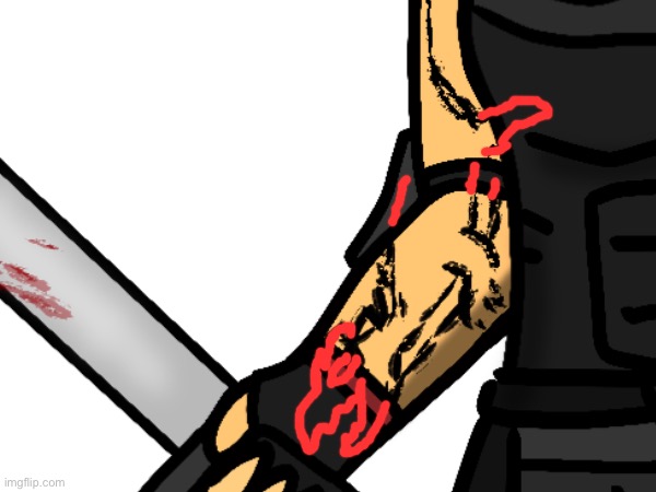 fun fact: the tattoo on her arm is supposed to be a dragon | made w/ Imgflip meme maker