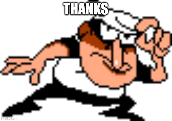 smug ass | THANKS | image tagged in smug ass | made w/ Imgflip meme maker