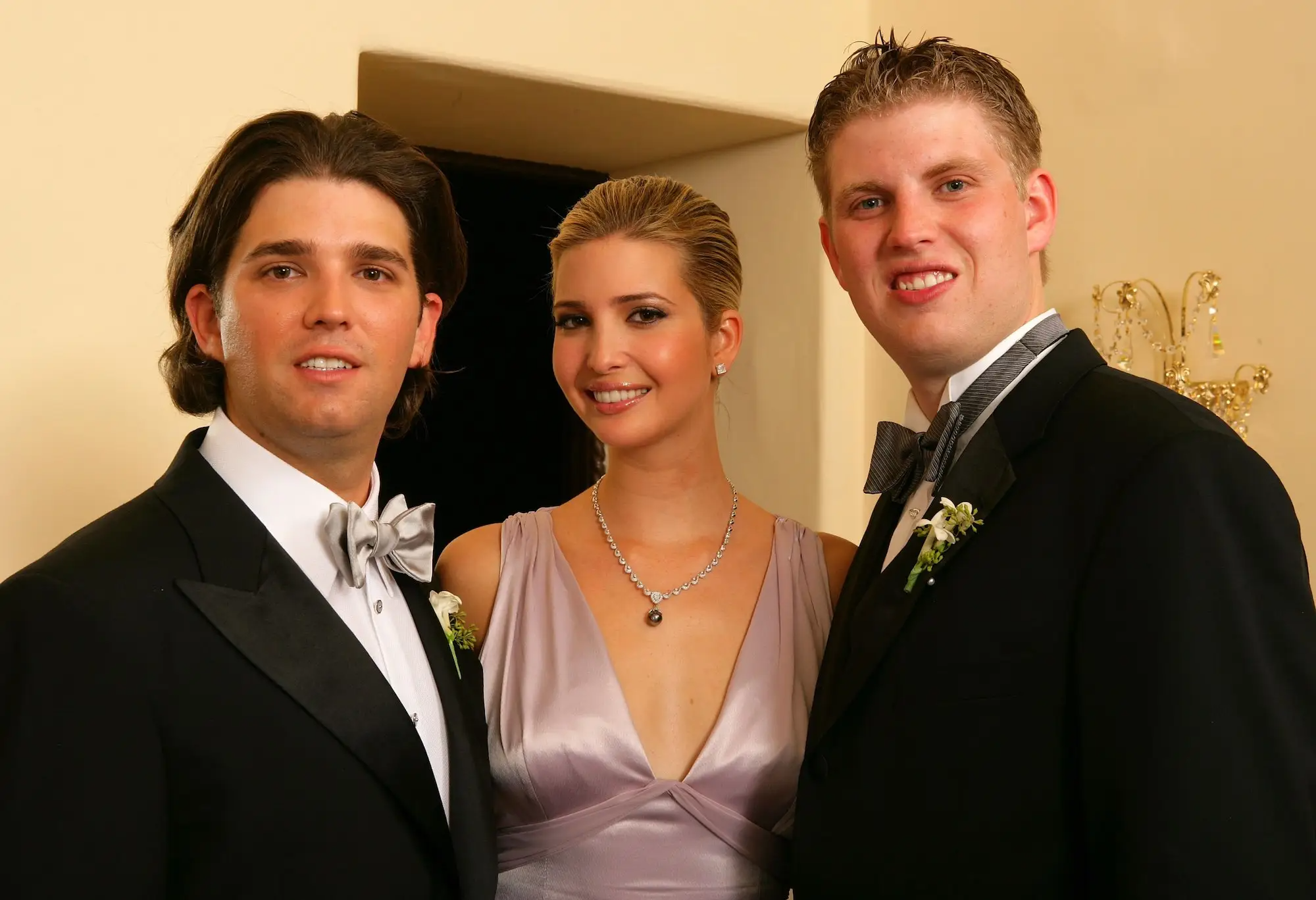 Trump kids Don jr. Ivanka Eric young JPP Blank Meme Template