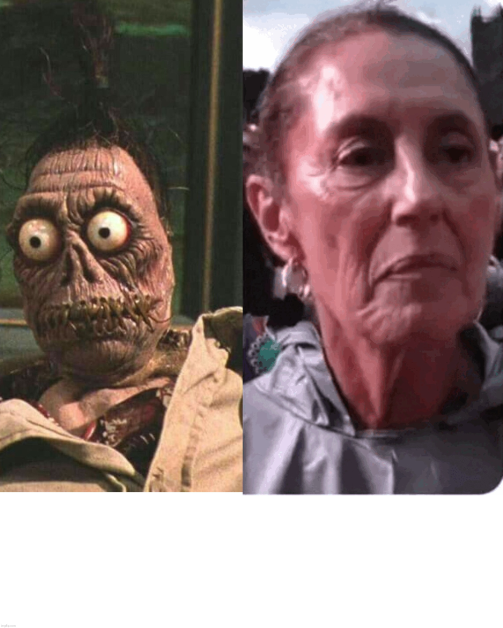High Quality Cadáver infanticida chenban Claudia sheinbaum cazador beetlegeus Blank Meme Template