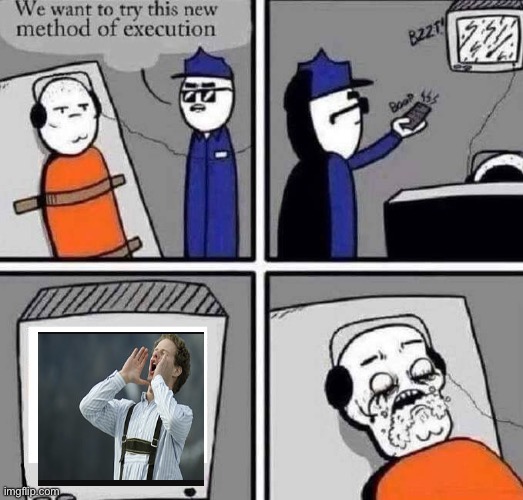 Yodel to Death | image tagged in method of execution | made w/ Imgflip meme maker