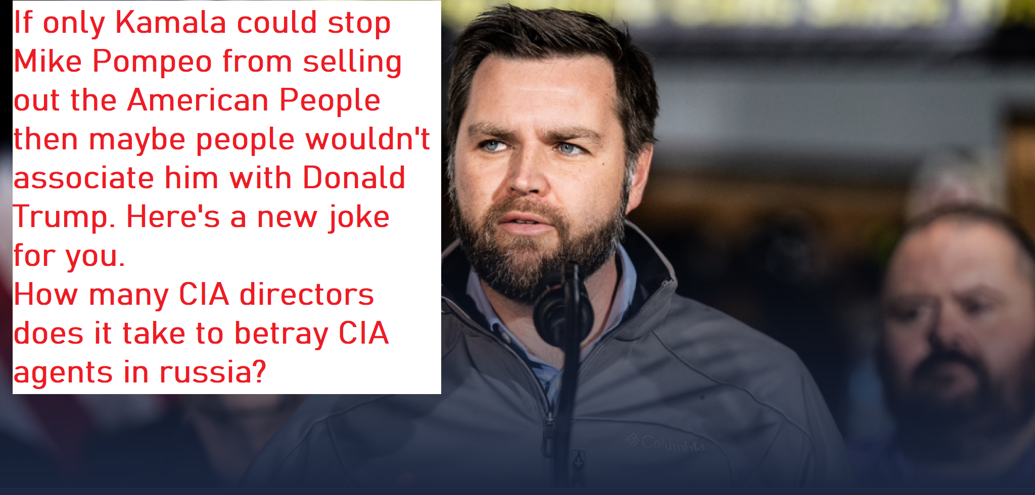 JD Vance the traitor boy against US steel Blank Meme Template