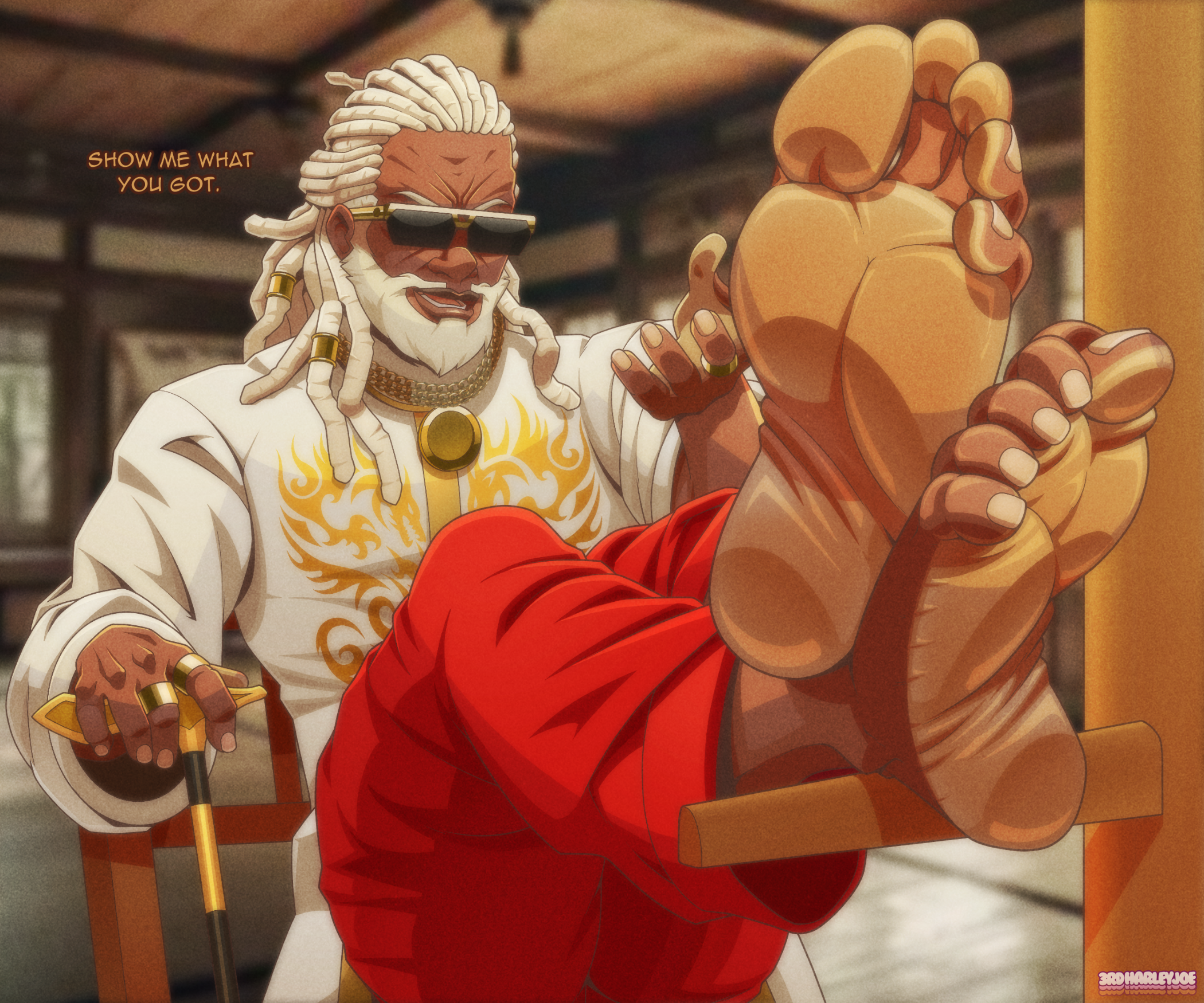 High Quality Leroy Smith feet Blank Meme Template