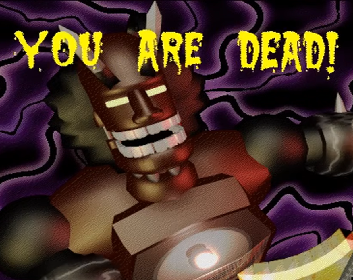 High Quality Total Distortion Death Screen Blank Meme Template