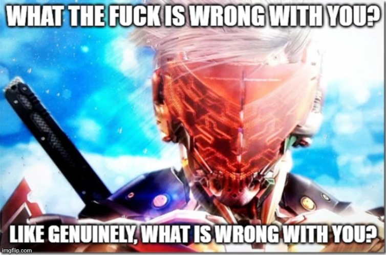 What the fuck is wrong with you? | image tagged in what the fuck is wrong with you | made w/ Imgflip meme maker