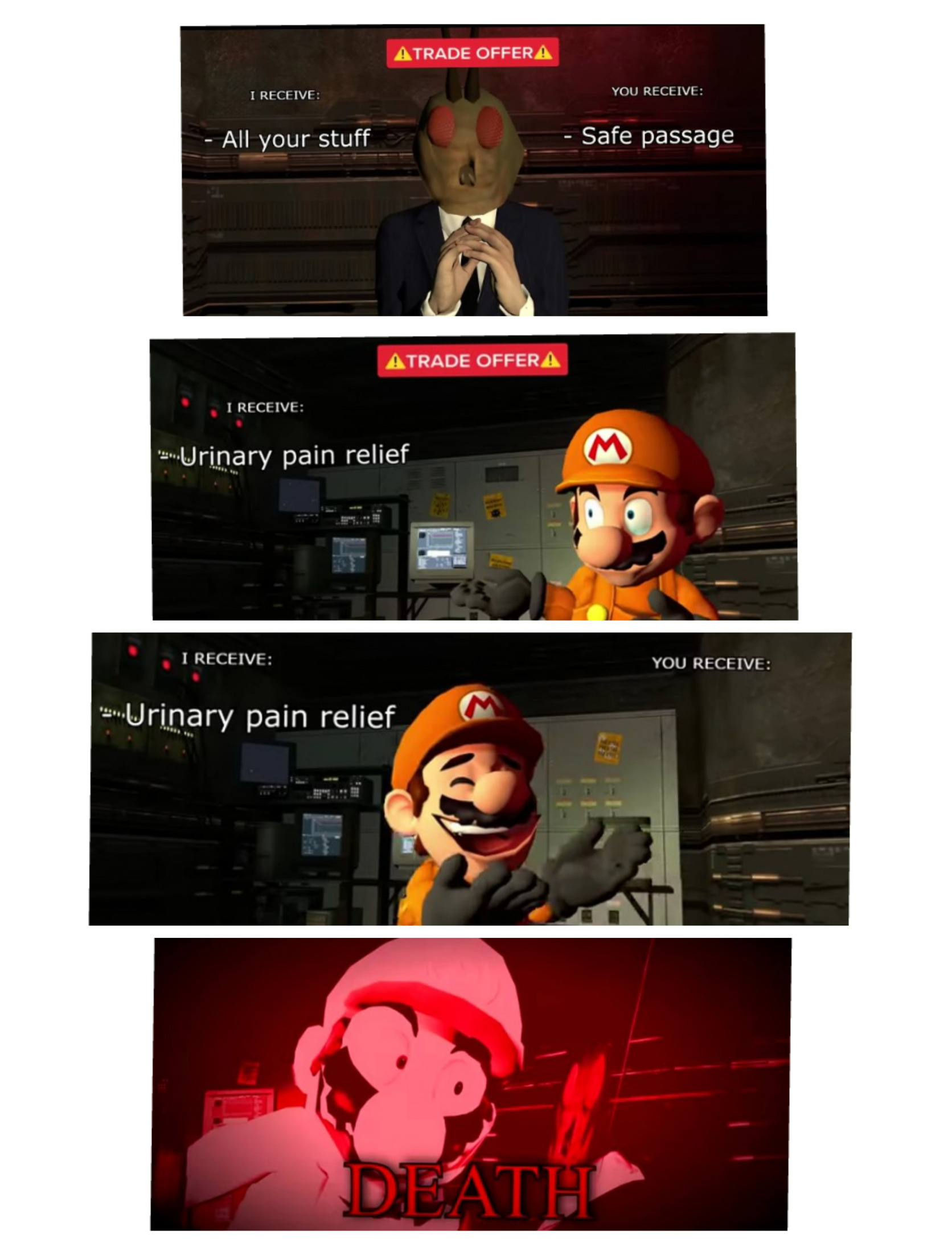 High Quality Trade offer (SMG4) Blank Meme Template