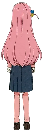 Hitori Gotoh back Blank Meme Template