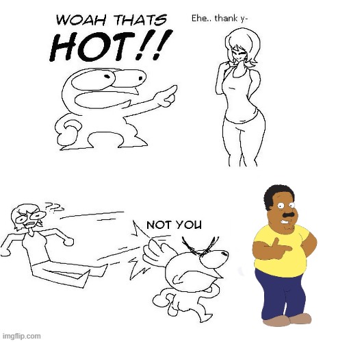 woah thats hot | image tagged in woah thats hot | made w/ Imgflip meme maker