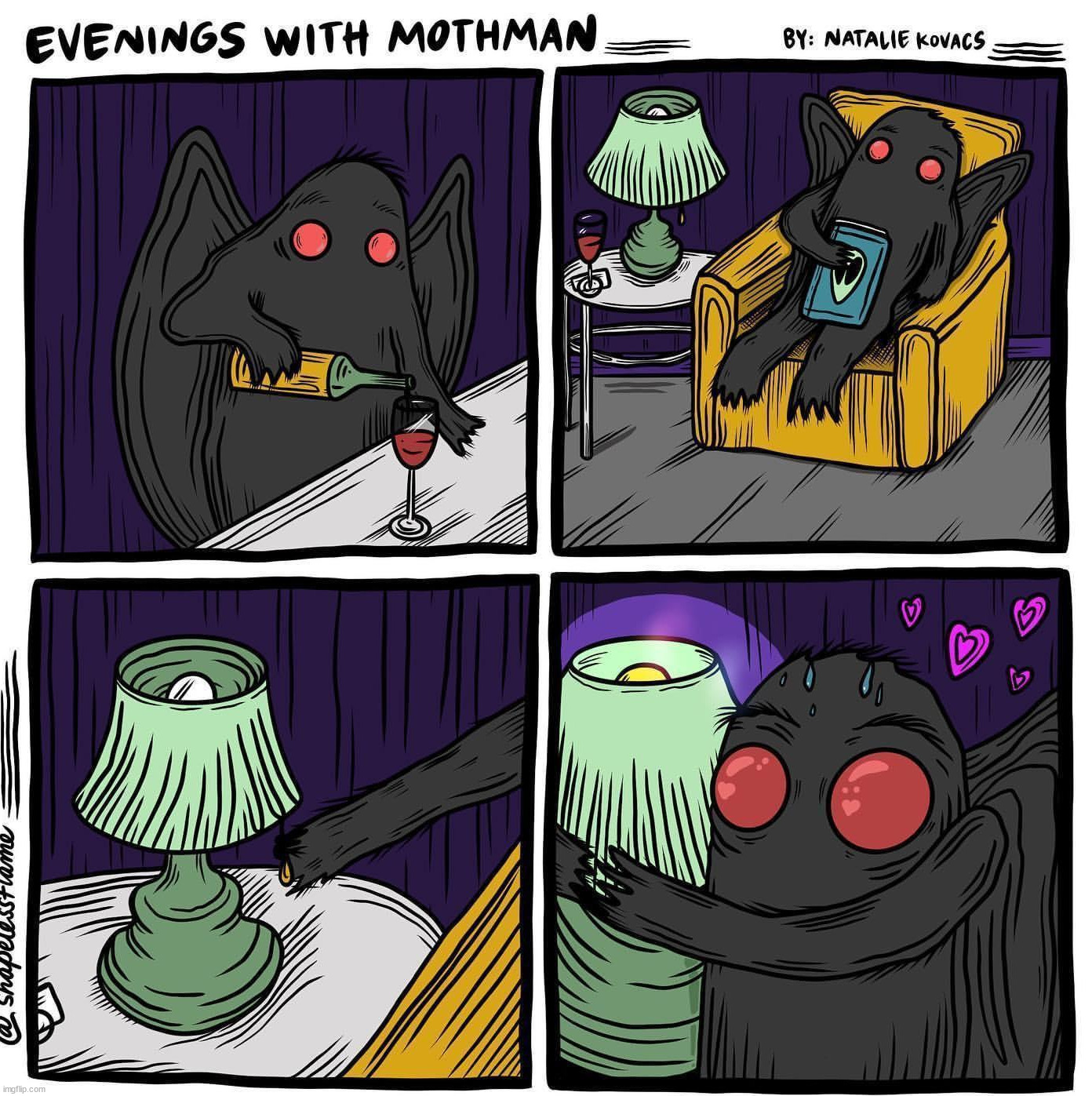 Mothman | image tagged in comics/cartoons | made w/ Imgflip meme maker