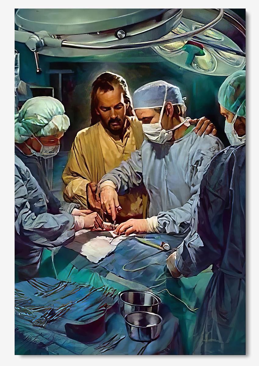 Jesus Tumor Punishment Blank Meme Template