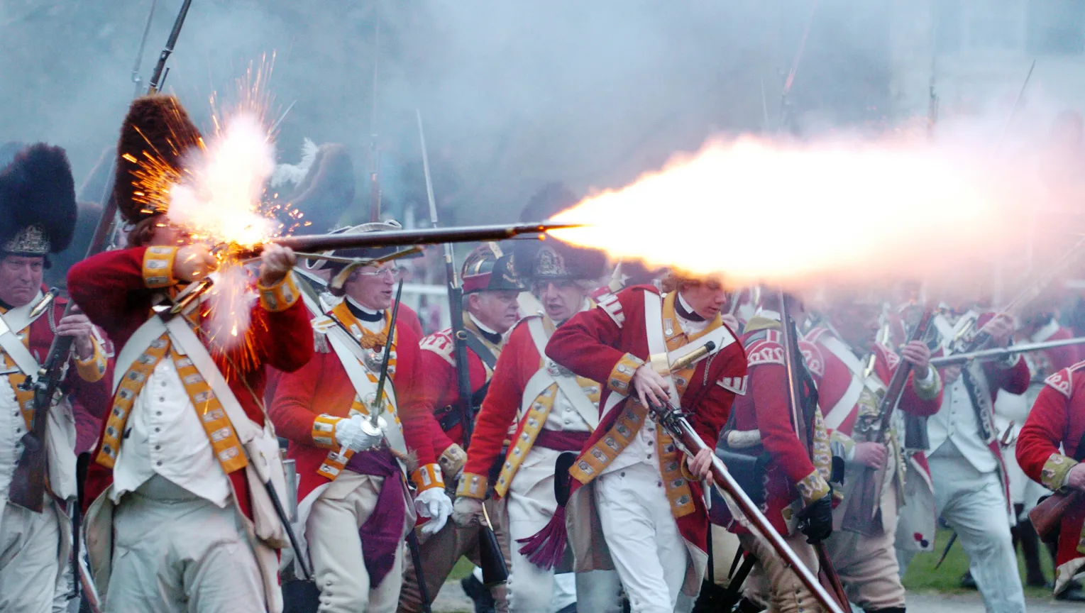 British redcoats Blank Meme Template