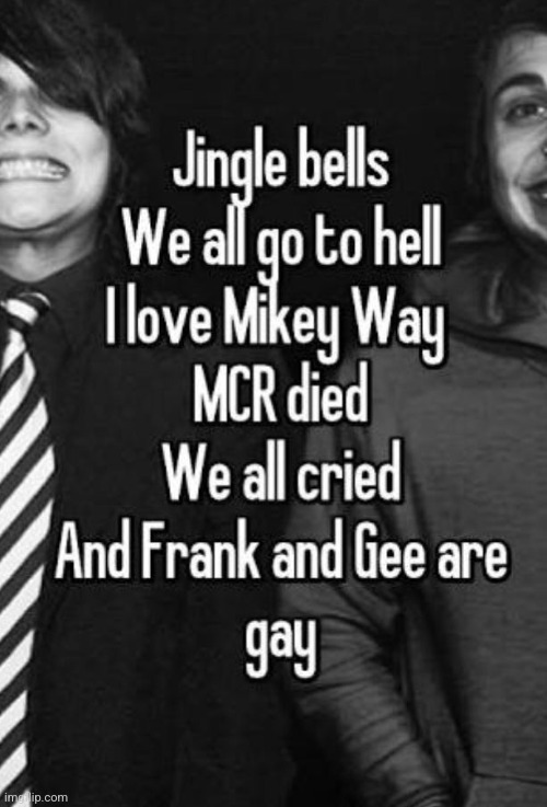 I saw this on my Pinterest | image tagged in pinterest,mcr,gerard way,frank | made w/ Imgflip meme maker