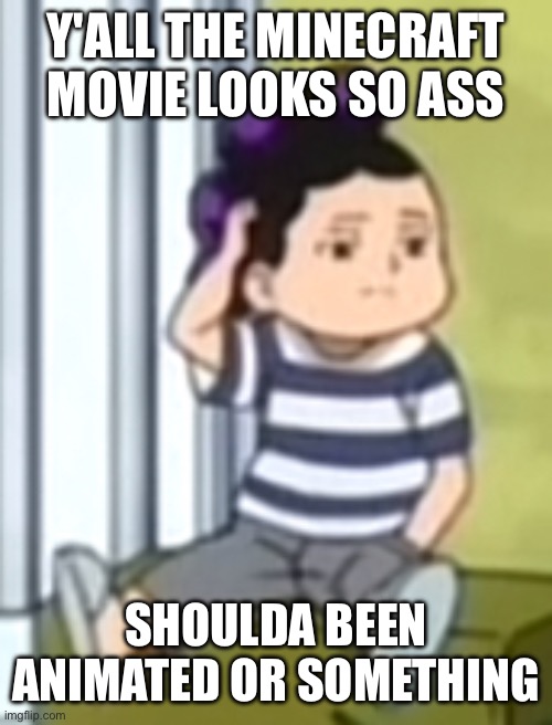 jamanji 2.0 | Y'ALL THE MINECRAFT MOVIE LOOKS SO ASS; SHOULDA BEEN ANIMATED OR SOMETHING | image tagged in mineta | made w/ Imgflip meme maker