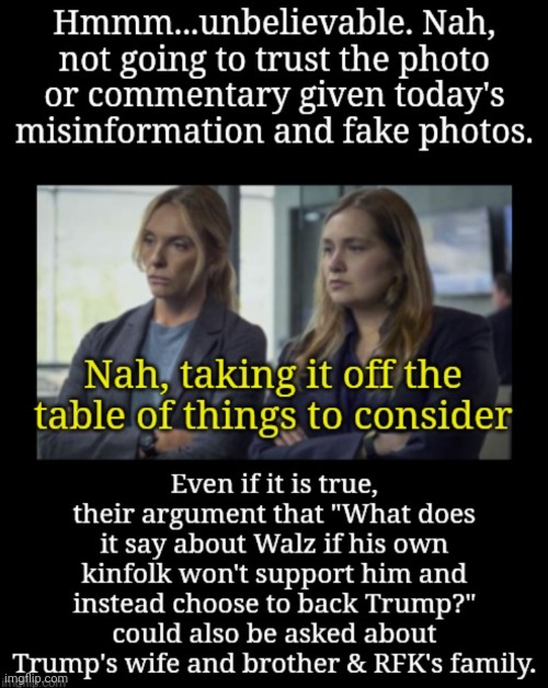 Nope | image tagged in politics | made w/ Imgflip meme maker