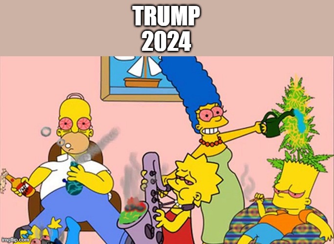 Outreach to the stoners, proably worthless. Most don't vote. | TRUMP 2024 | made w/ Imgflip meme maker