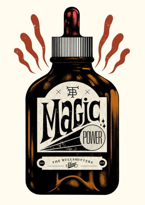 High Quality Magic Power In A Bottle Blank Meme Template