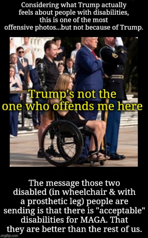 Well Look Who Betrays Neurodivergents: it's the ones standing next to Trump | image tagged in neurodivergence,neurodivergents,autism,ptsd,dyslexia,betrayed | made w/ Imgflip meme maker