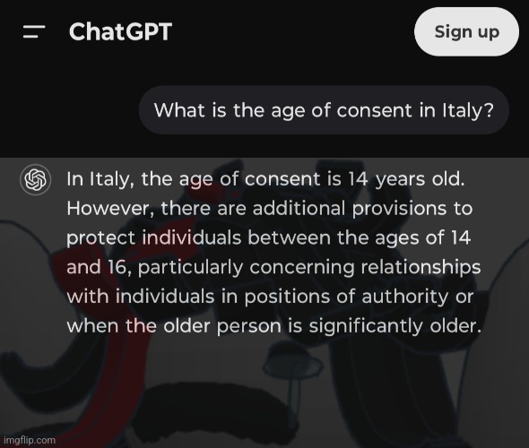 Chat gpt better be fucking wrong | made w/ Imgflip meme maker