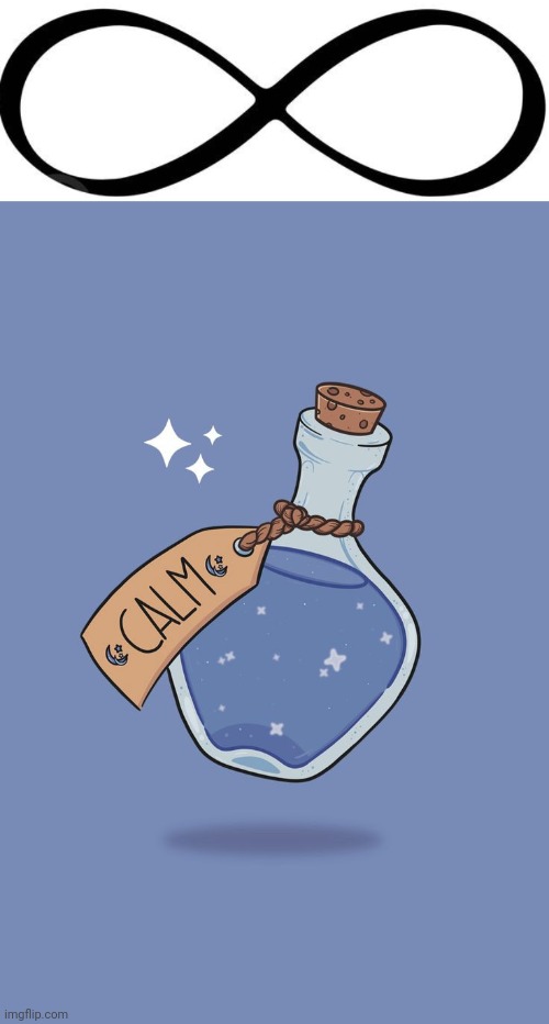 Infinite Calm Potion Blank Meme Template