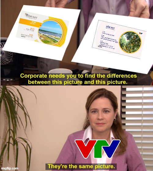 son la television took copy of vtv can tho in 2022 | image tagged in memes,they're the same picture | made w/ Imgflip meme maker