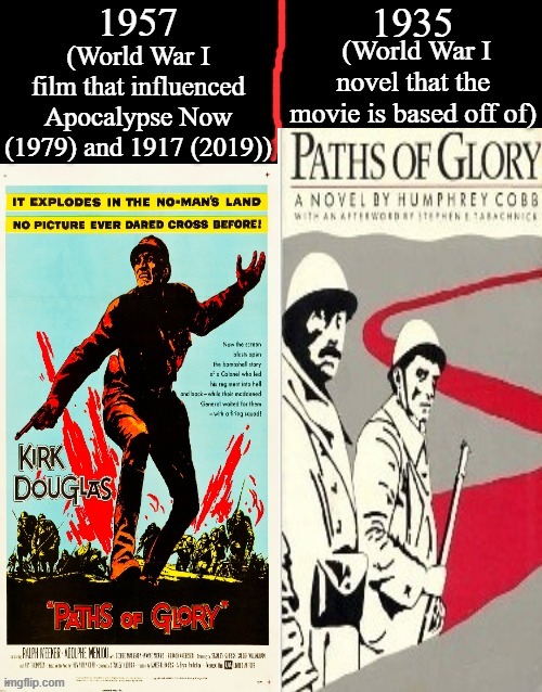 Paths Of Glory | image tagged in paths of glory,humphrey cobb,kirk douglas,stanley kubrick,world war i,google images | made w/ Imgflip meme maker