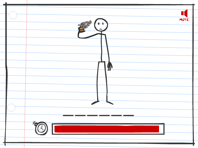 Russian Roulette MSPaint Blank Meme Template