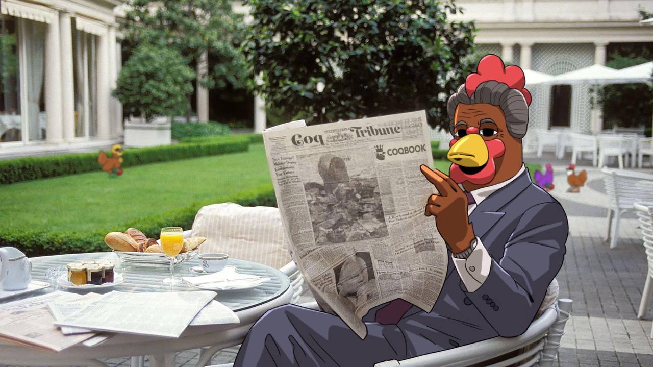 COQINU tribune Blank Meme Template