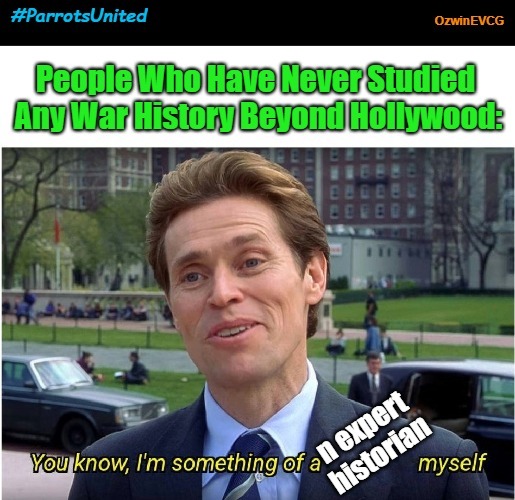 #ParrotsUnited | image tagged in you know i'm something of a _ myself,boycott hollywood,human parrots,real talk,clown world,npc | made w/ Imgflip meme maker