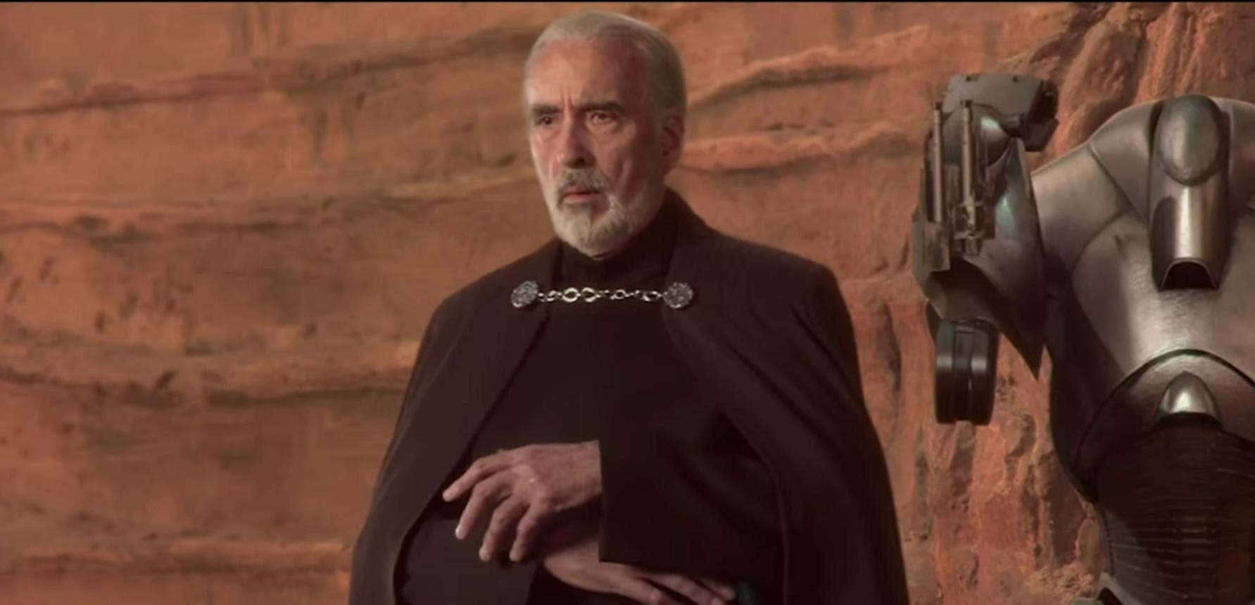 count dooku Blank Meme Template