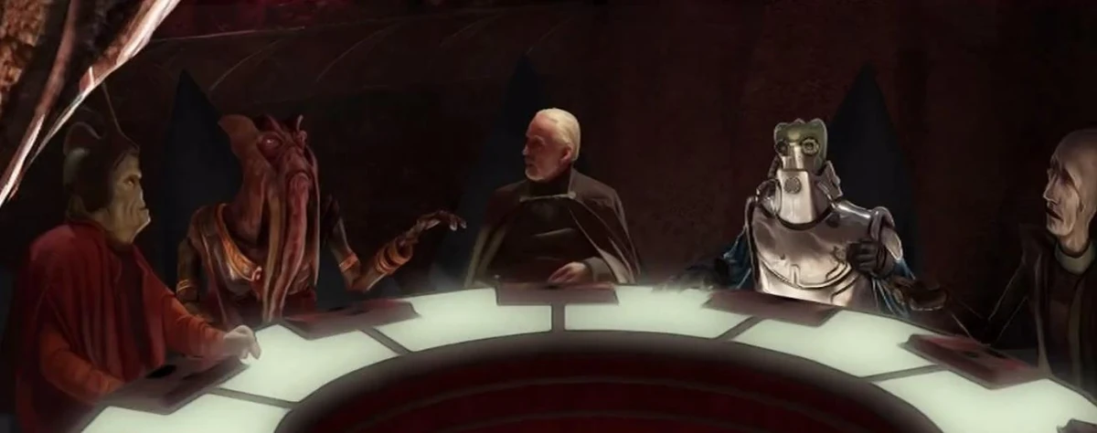 count dooku Blank Meme Template