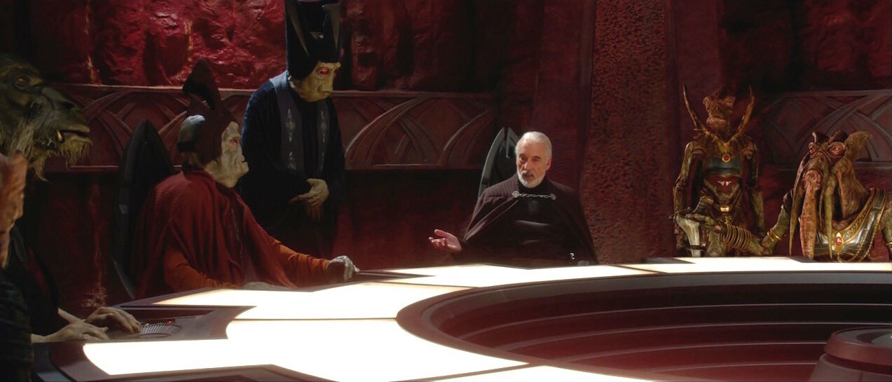 count dooku Blank Meme Template