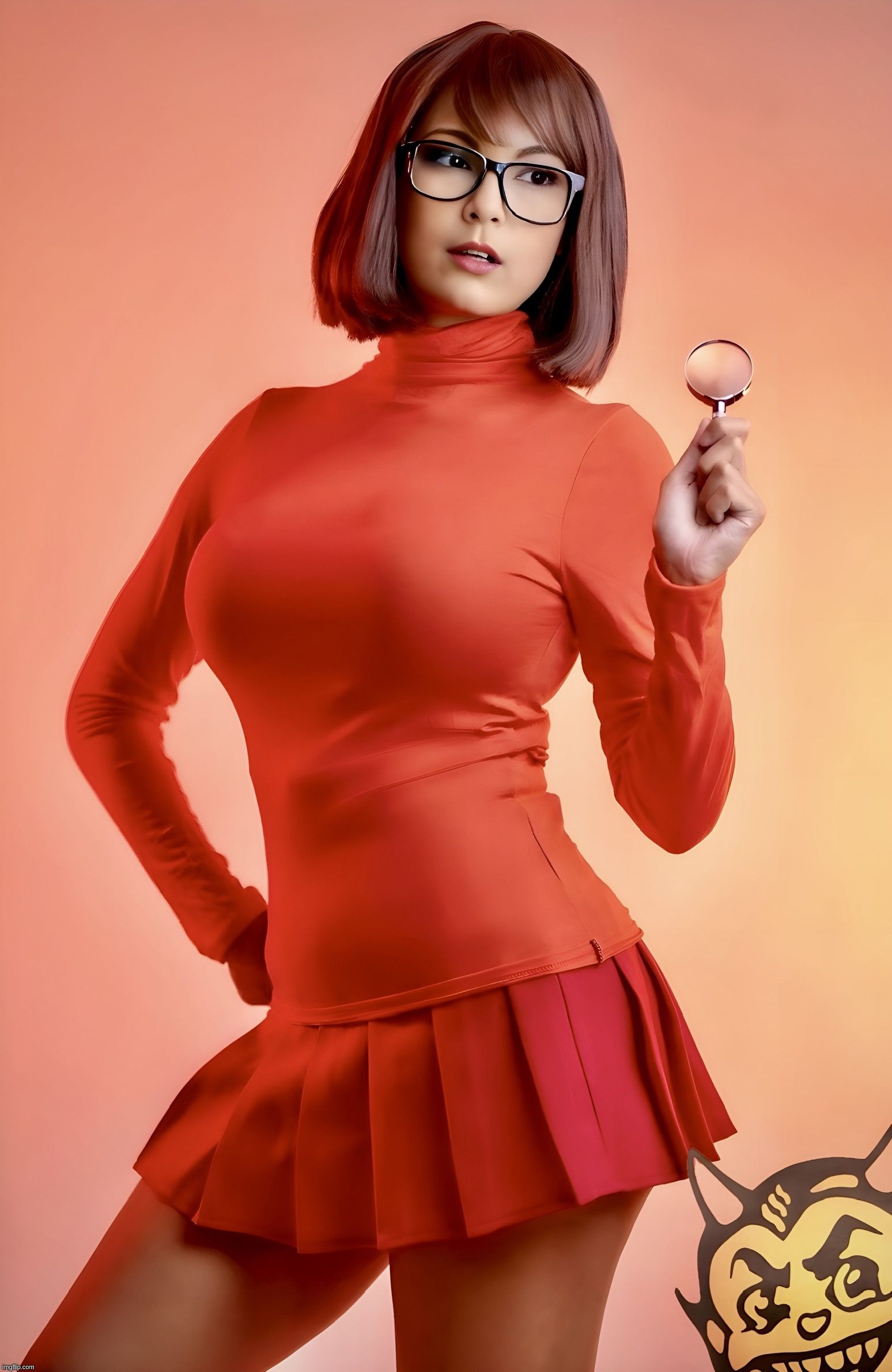 Velma Dinkley | image tagged in velma,cosplay,memes,scooby doo,detective | made w/ Imgflip meme maker