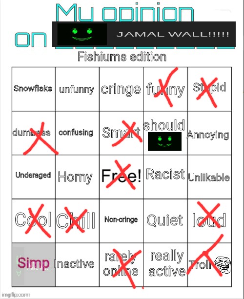 My opinion on ____ Fishium's edition | image tagged in my opinion on ____ fishium's edition | made w/ Imgflip meme maker