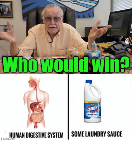 The human body is amazing but ...... | Who would win? | image tagged in stan lee who would win 3 | made w/ Imgflip meme maker