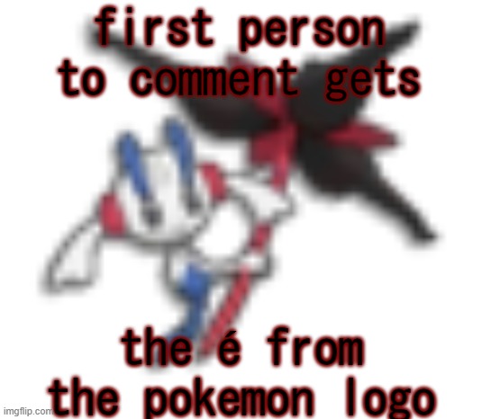 144p floette | first person to comment gets; the é from the pokemon logo | image tagged in 144p floette | made w/ Imgflip meme maker