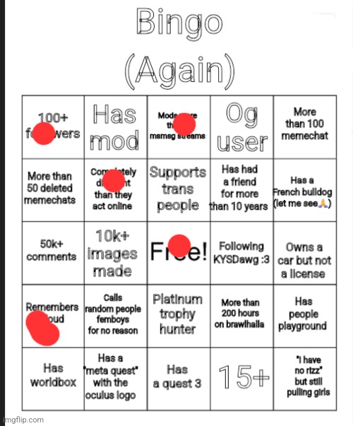 Updated bingo | image tagged in updated bingo | made w/ Imgflip meme maker