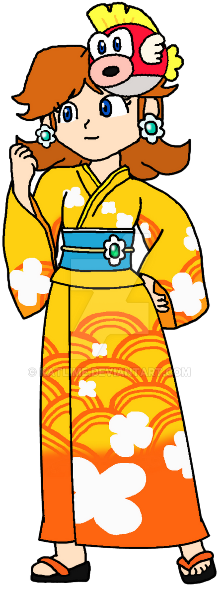 Daisy - Yukata Blank Meme Template