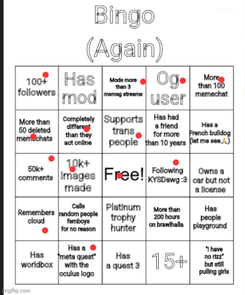 Updated bingo | image tagged in updated bingo | made w/ Imgflip meme maker