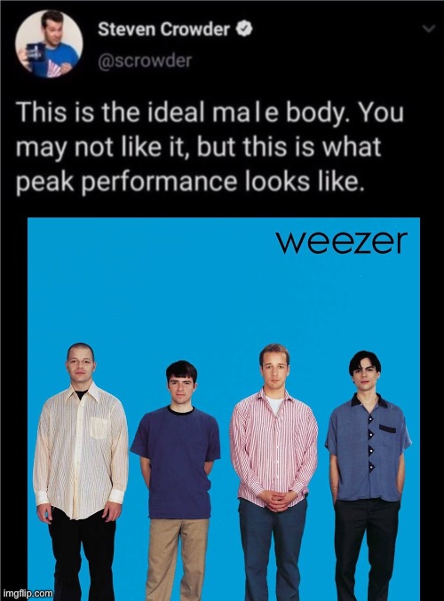 Ideal Male Body HQ | image tagged in ideal male body hq | made w/ Imgflip meme maker