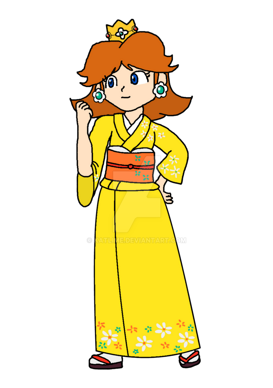 High Quality Daisy - Kimono (Homongi) Blank Meme Template