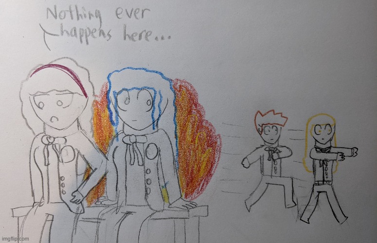 Venus and Amber in high school (Request by pearlfan23) | made w/ Imgflip meme maker