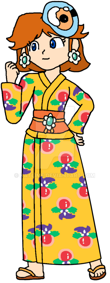 Daisy - Odyssey Yukata Blank Meme Template