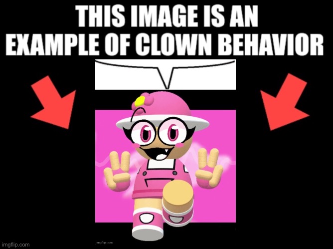 This image is an example of clown behavior dark mode | image tagged in this image is an example of clown behavior dark mode | made w/ Imgflip meme maker