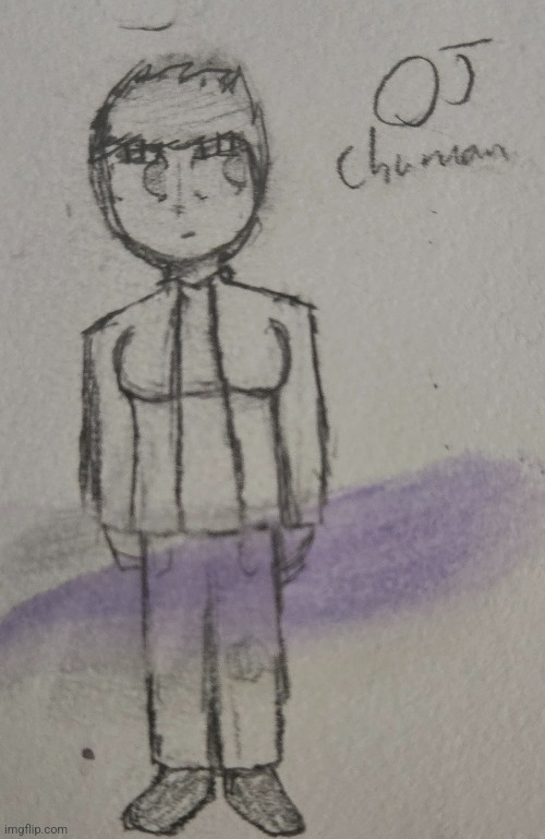 Human OJ (I spilted watercolor) | made w/ Imgflip meme maker