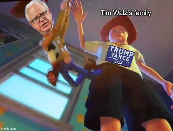 His own family thinks he’s weird | Tim Walz’s family | image tagged in i don't want to play anymore,politics lol,memes | made w/ Imgflip meme maker